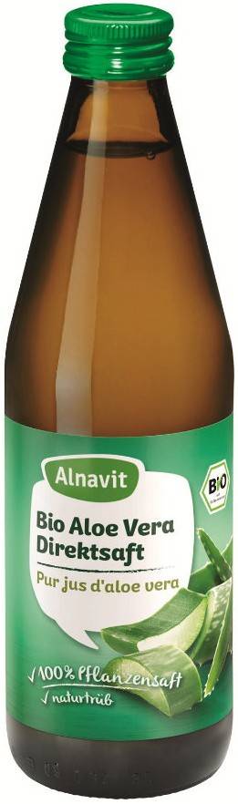 Suc pur de aloe vera eco-bio 330ml alnavit