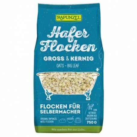 Fulgi mari de ovaz, 750g - Rapunzel