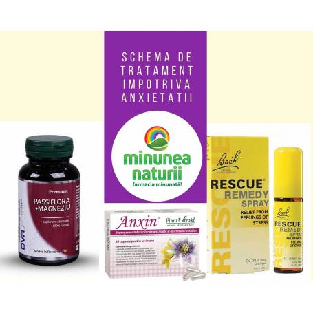 Anxietate, Schema tratament natural cu efect anxiolitic