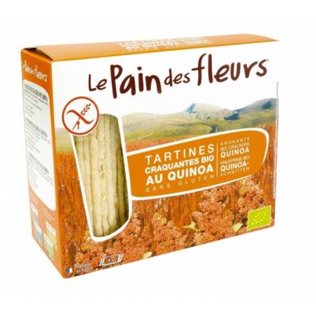 Turte crocante cu quinoa, eco-bio, fara gluten, 150g - Le Pain des Fleurs