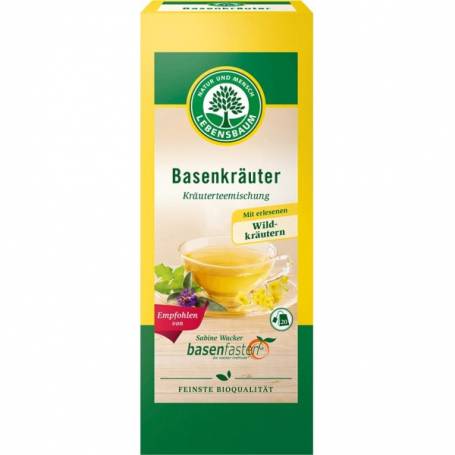 Ceai cu plante aromatice de baza, eco-bio, 20plicuri - Lebensbaum