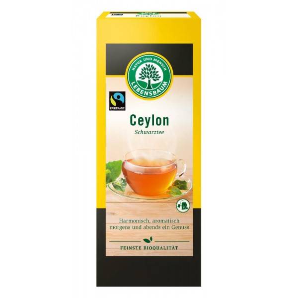 Ceai negru ceylon, eco-bio, 40g - lebensbaum