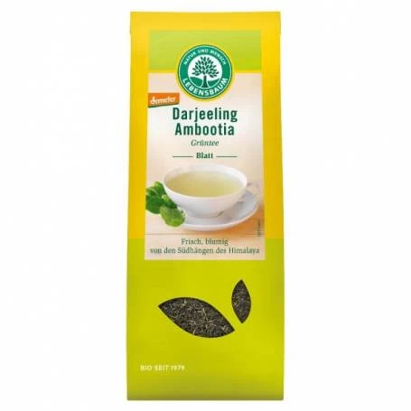 Ceai verde Darjeeling, eco-bio, 50g - Lebensbaum