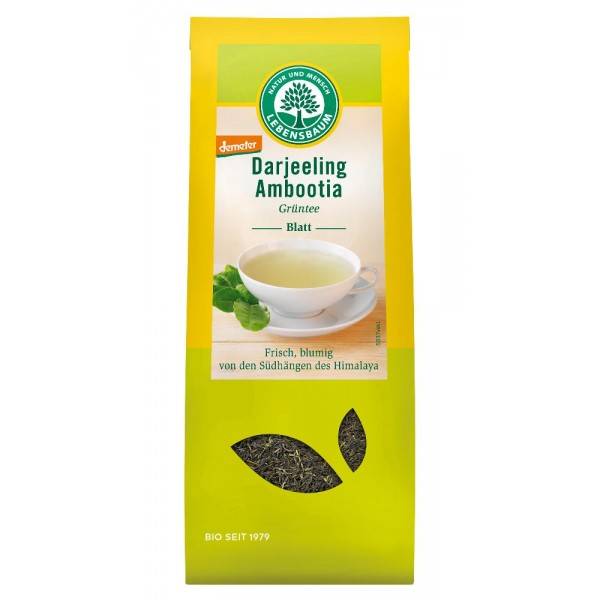 Ceai verde darjeeling, eco-bio, 50g - lebensbaum