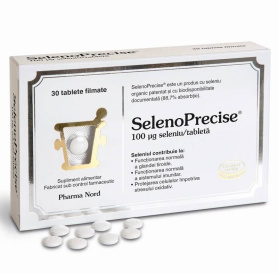 Seleno Precise, 60tbs si 30tbs - Pharma Nord