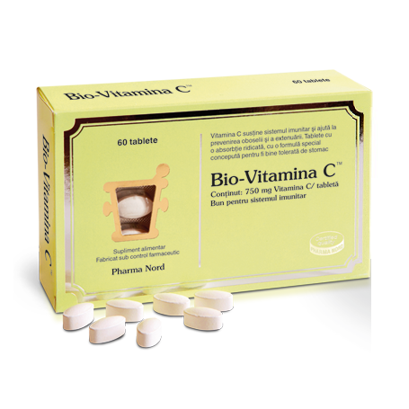 Bio-vitamina C 750mg, 60tbs - Pharma Nord