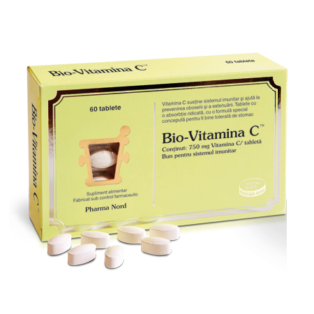 Bio-vitamina c 750mg, 60tbs - pharma nord