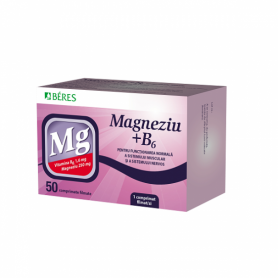 Magneziu si vitamina B6, 50cpr BERES
