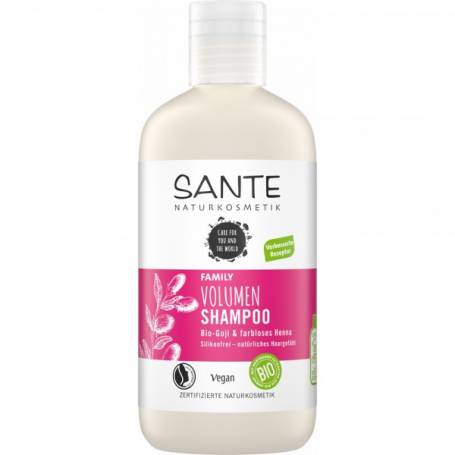 Sampon pentru volum cu goji si henna, eco-bio, 250ml - Sante