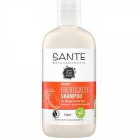 Sampon hidratant cu mango organic si aloe vera, eco-bio, 250ml - Sante