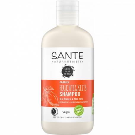 Sampon hidratant cu mango organic si aloe vera, eco-bio, 250ml - Sante