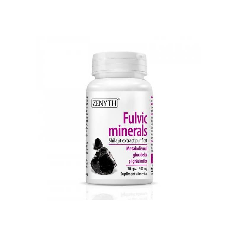 Fulvic minerals, 300mg, 30cps - Zenyth