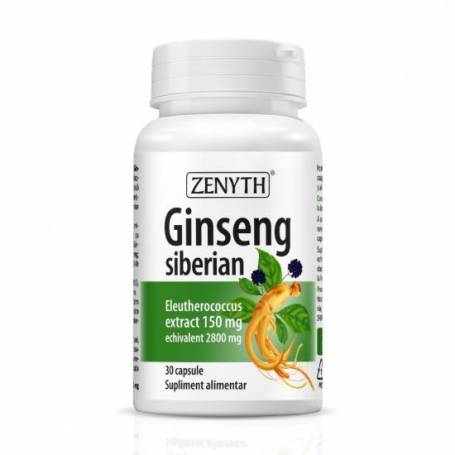 Ginseng siberian, 150 mg, 30cps - Zenyth
