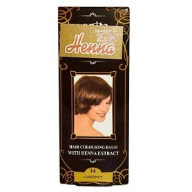 Balsam colorant pentru par nr14, nuanta castaniu, 75g - Henna Sonia