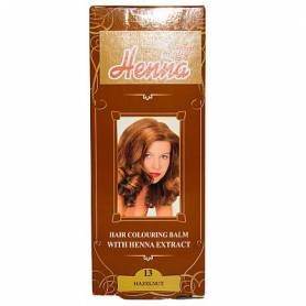 Balsam colorant pentru par nr13, nuanta aluna, 75g - Henna Sonia