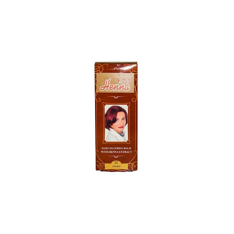 Balsam colorant pentru par nr. 12, nuanta cherry, 75g - Henna Sonia