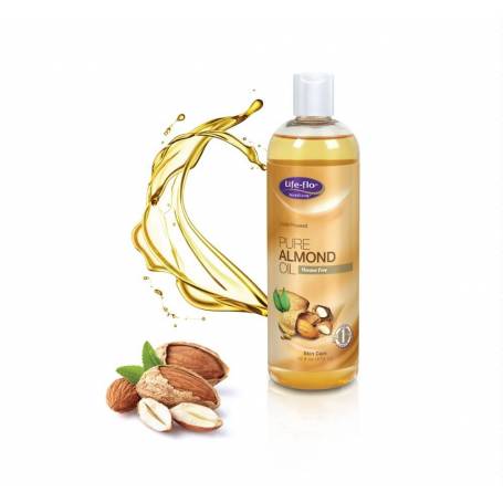 Almond Pure Oil (ulei de migdale) 473ml - Life Flo