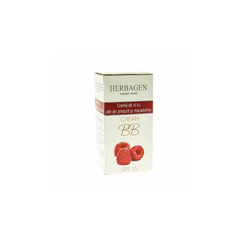 Crema Zi Bb ulei de Zmeura si Macadamia 50g - Herbagen