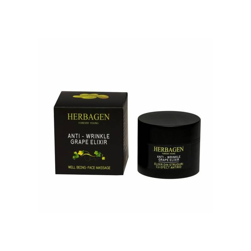 Crema elixir din struguri cu efect antirid, 50g - Herbagen