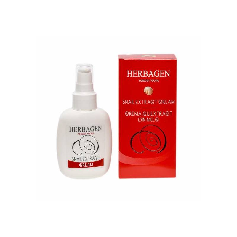 Crema cu extract din melc, 100ml - Herbagen