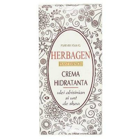 Crema hidratanta cu ulei abisinian si unt de shea, 100g - Herbagen