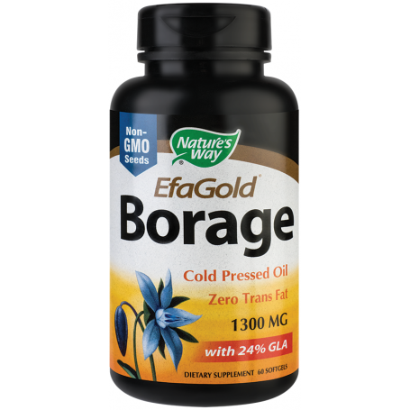 Borage EfaGold 1300mg 60tb - Nature's Way - Secom