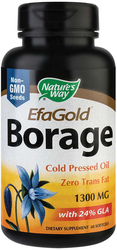 Borage efagold 1300mg 60tb - nature's way - secom
