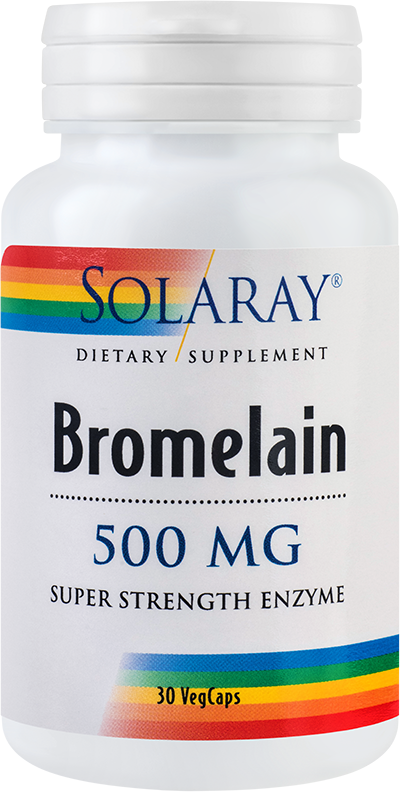 Bromelain 500mg 30tb - solaray - secom