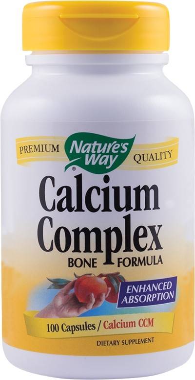 Calcium complex bone formula 100tb - nature's way - secom