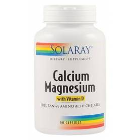 Calcium Magnesium with Vitamin D 90tb - Solaray