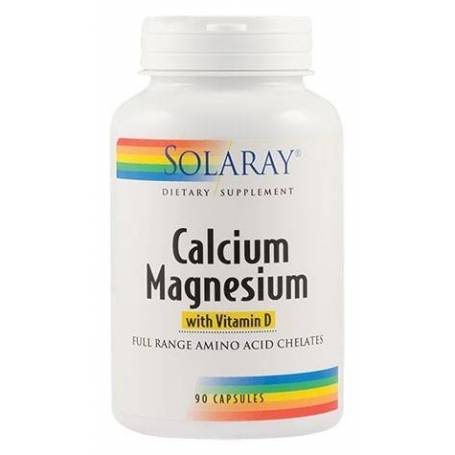 Calcium Magnesium with Vitamin D 90tb - Solaray