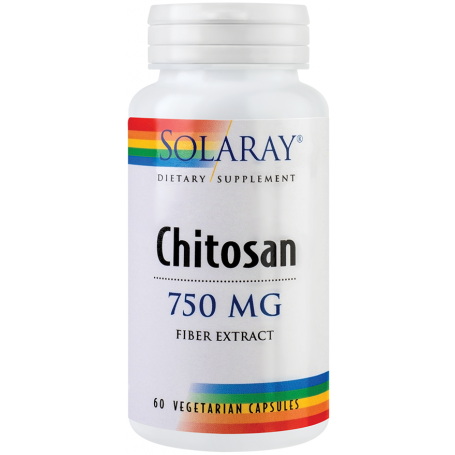 Chitosan 750mg 60tb - Solaray - Secom