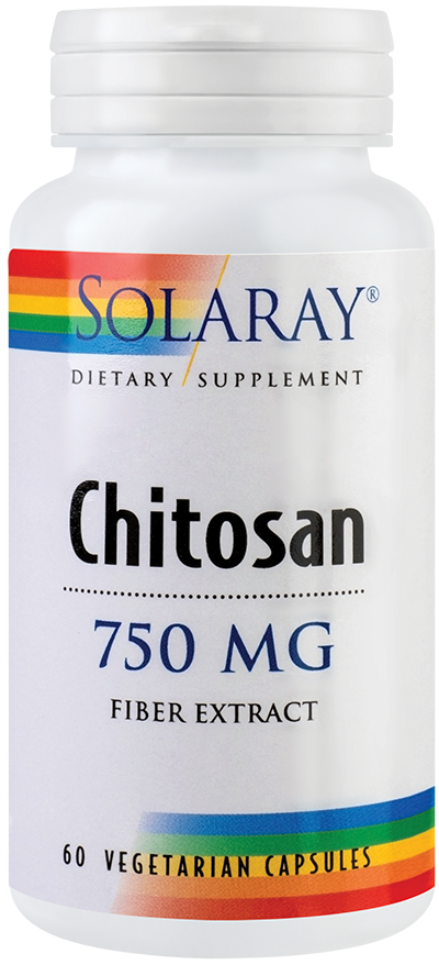 Chitosan 750mg 60tb - solaray - secom
