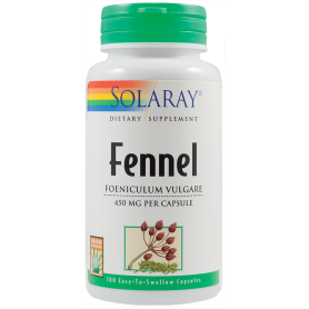 Fennel (Fenicul) 450mg 100tb - Solaray - Secom