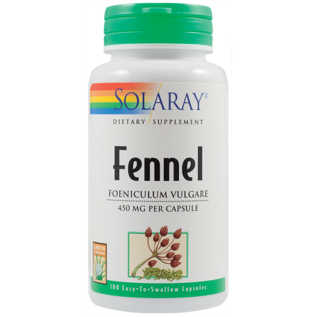 Fennel (Fenicul) 450mg 100tb - Solaray - Secom