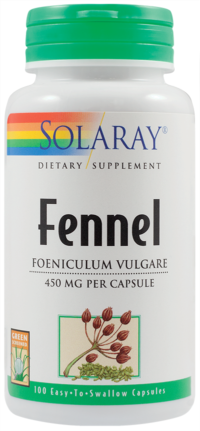Fennel (fenicul) 450mg 100tb - solaray - secom