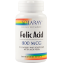 Folic Acid 800mcg 100tb - Solaray - Secom