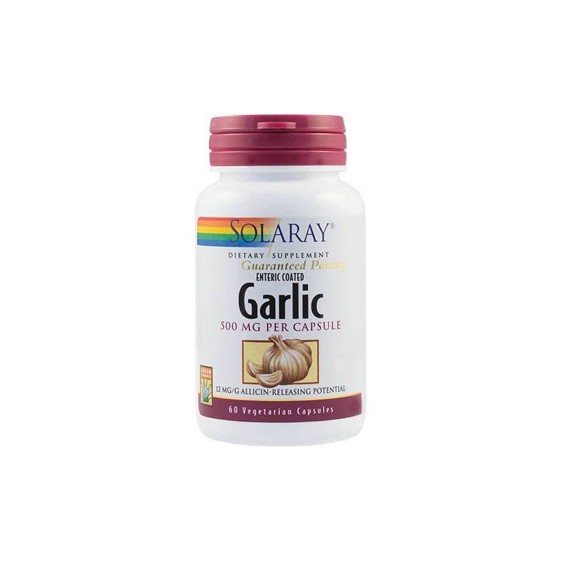 Garlic (Usturoi) 500mg 60tb - Solaray - Secom