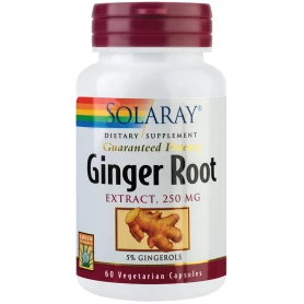 Ginger Root (Ghimbir) 60tb - Solaray - Secom
