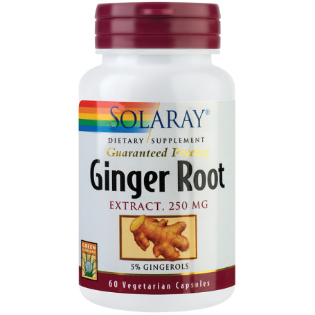 Ginger Root (Ghimbir) 60tb - Solaray - Secom