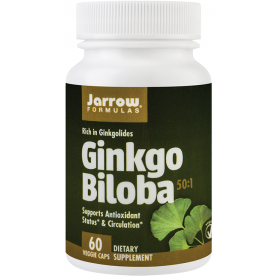 Ginkgo Biloba 60mg 60tb - Jarrow Formulas - Secom