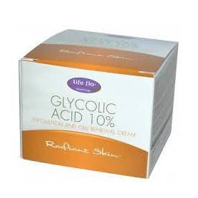 Glycolic Acid 10% Cream 48g - Life Flo - Secom