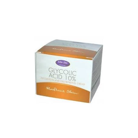 Glycolic Acid 10% Cream 48g - Life Flo - Secom