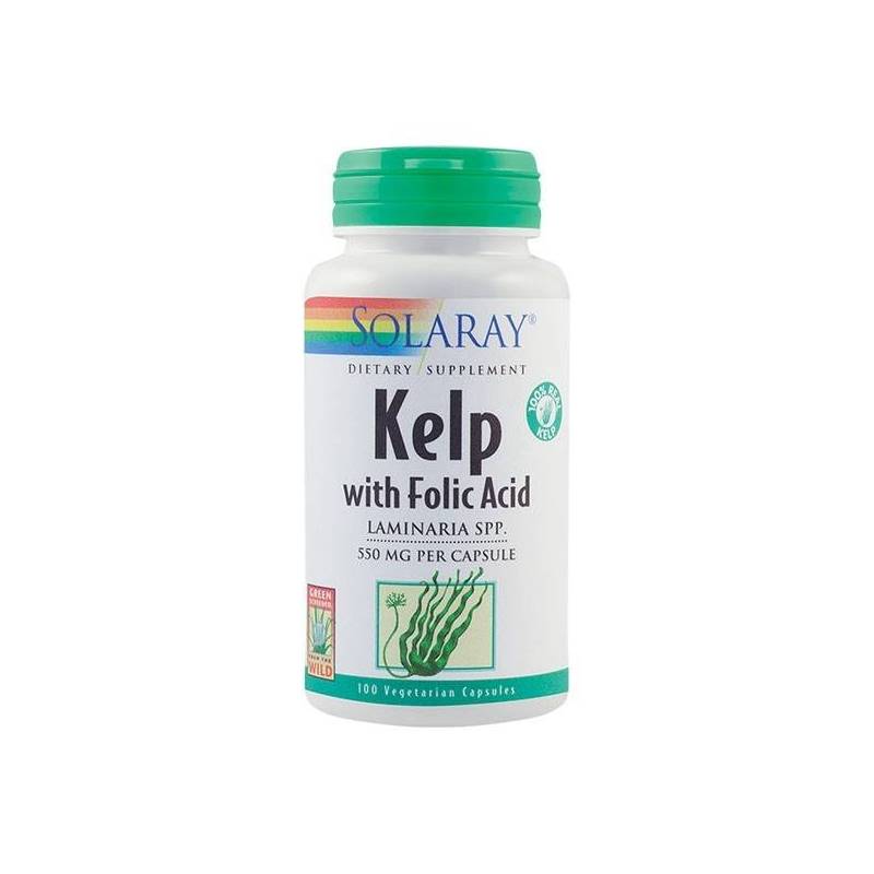 Kelp 550mg 100tb - Solaray - Secom