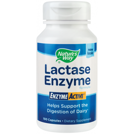 Lactase Enzyme Active 100tb - Nature's Way - Secom
