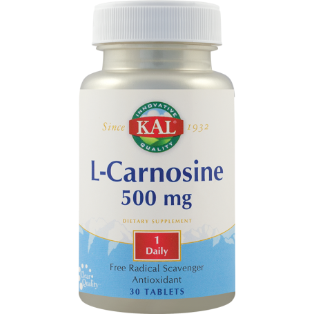 L-Carnosine 500mg 30tb - KAL - Secom