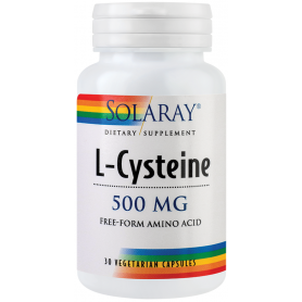L-Cysteine 500mg 30tb - Solaray - Secom