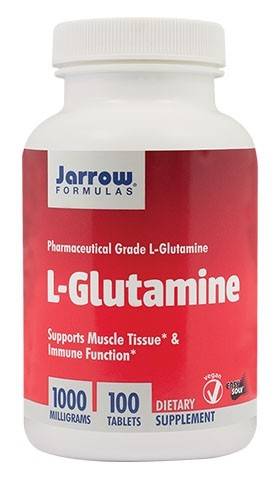 L-glutamine 1000mg 100tb - jarrow formulas - secom