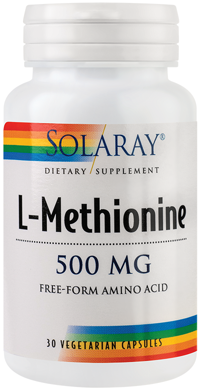L-methionine 500mg 30tb - solaray - secom