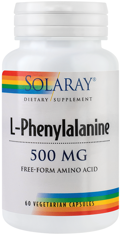 L-phenylalanine 500mg 60tb - solaray -secom